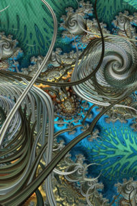 fractal-art 013 фрактал-арт, фрактальная картина 70х105 см, печать на пластике 10 мм, автор Д. Шахов maryatekun.ru