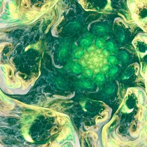 fractal-art 005 фрактал-арт, фрактальная картина 100х100 см, печать на пластике 10 мм, автор Д. Шахов maryatekun.ru